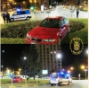 Foto 1 - Sucesos Burgos: Conductor ebrio se duerme al volante e invade la glorieta Jorge Luis Borges