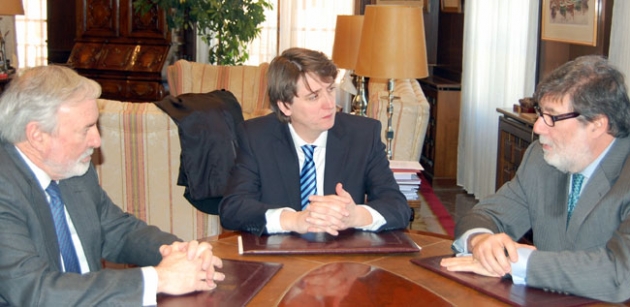 El embajador de Colombia visita Soria para estudiar posibles intercambios empresariales