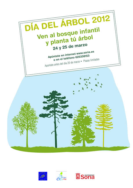 Cartel del día del árbol