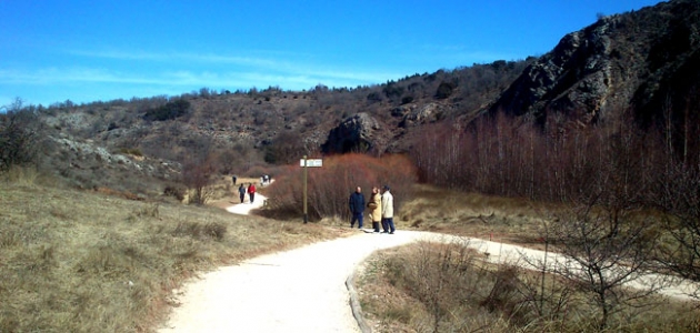 Senda en dirección a Garray