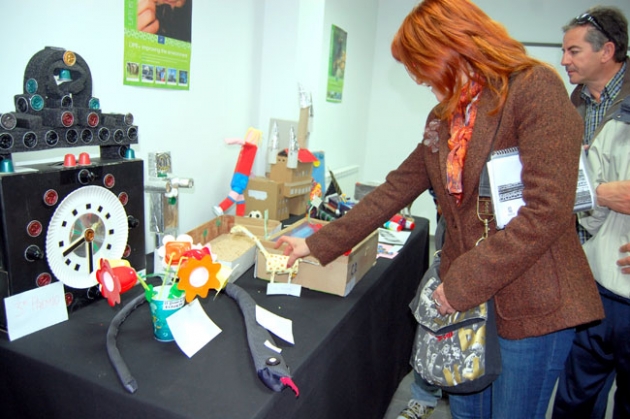 Muestra del concurso Reciclarte