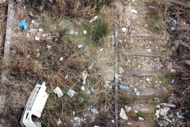 Aspecto de la zona de la vía