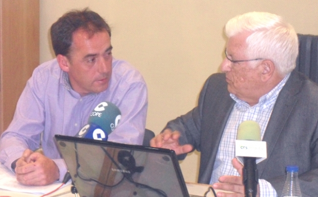 Serrano y Ruiz Liso en la presentación