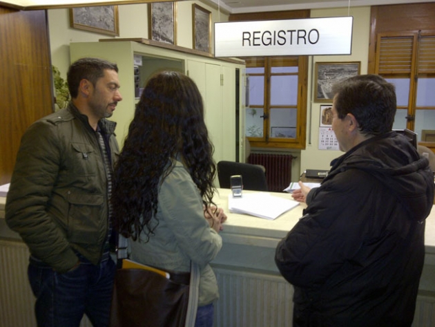 Entrega de la firmas