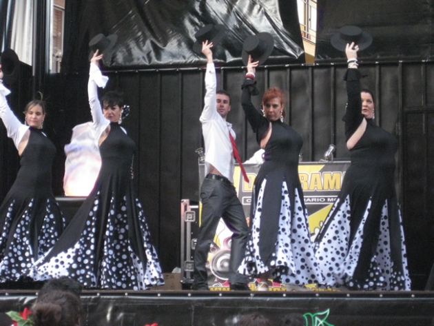 Actuación flamenca