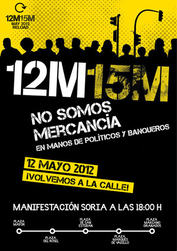 Cartel de la manifestación