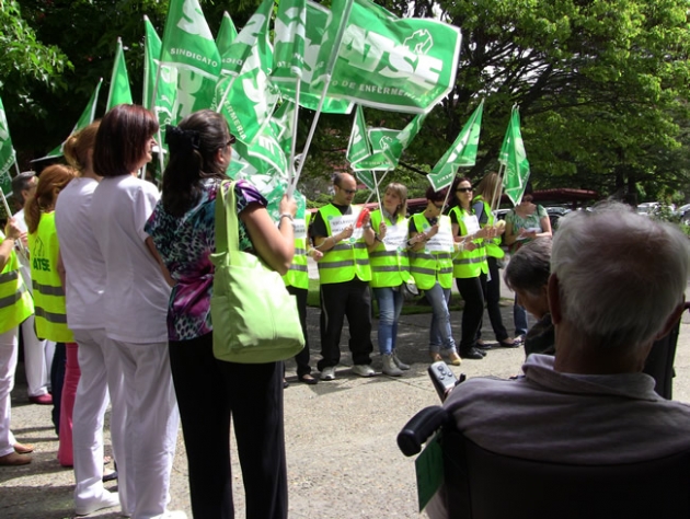 Manifestación enfermeros 
