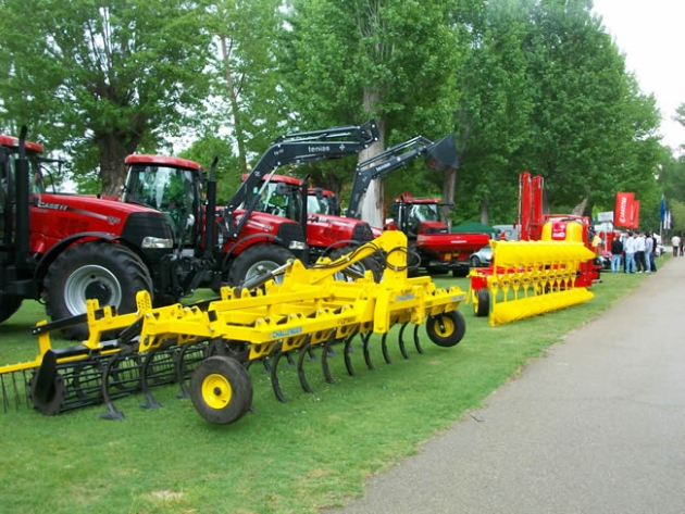 Maquinaria en la feria