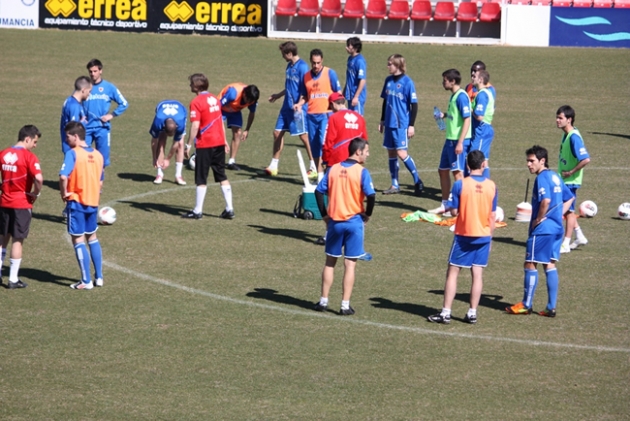Entrenamiento del Numancia