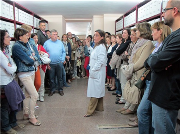 Visita al Archivo Provincial