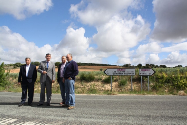 Mejoras en varios tramos de carreteras de la comarca de Izana con una inversión de 120.000 euros  