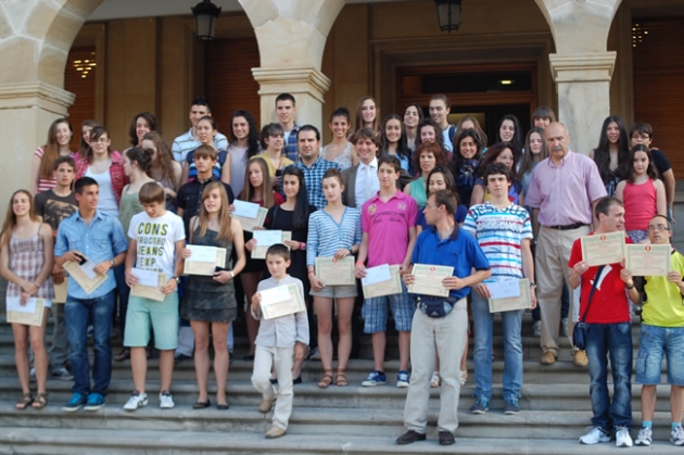 Foto familia deportistas