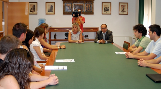 Encuentro con los becados