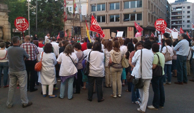 Concentración en Mariano Granados