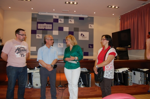 Entrega de los equipos