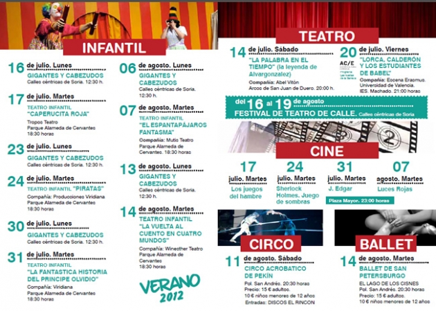 Actividades culturales