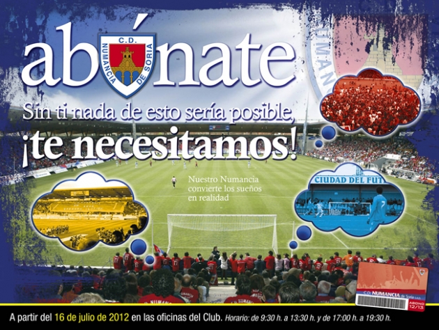 Cartel de la campaña de abonados