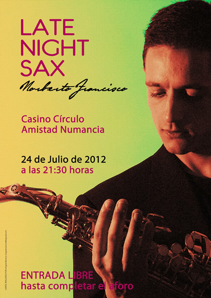 Cartel del concierto