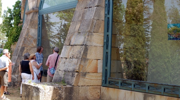 Antiguo depósito, reconvertido en sala de exposición