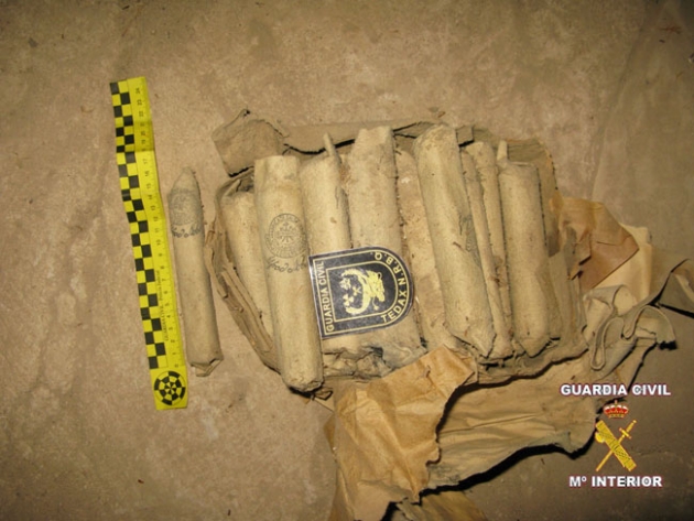 Cartuchos encontrados