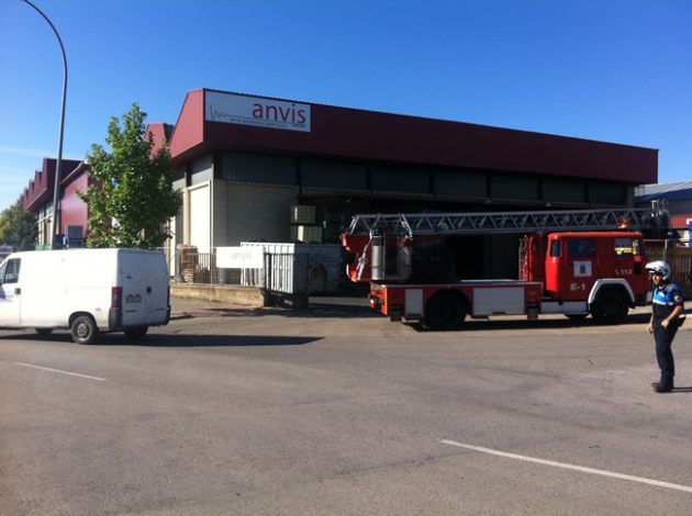 Actuación de los bomberos