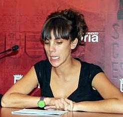 La concejal de Juventud del Ayuntamiento de Soria, Inés Andrés