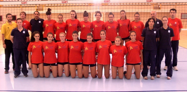 Foto de familia del equipo 