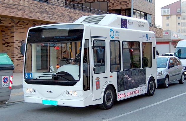 Microbús del proyecto Hychain