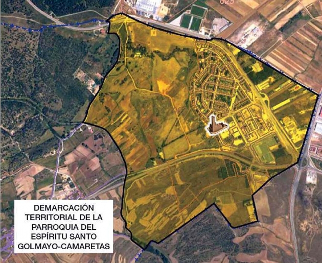 Ubicación de la nueva parroquia