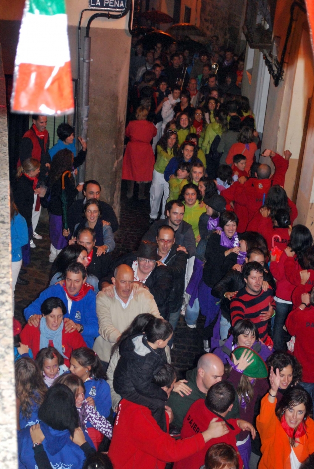 La charanga tras la quema