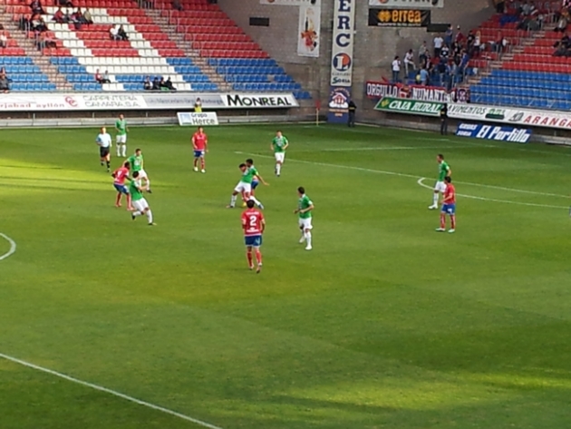 Instante del partido