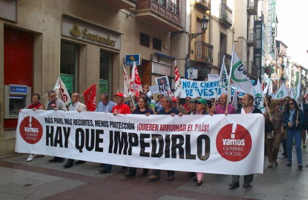 Cabeza de la manifestación