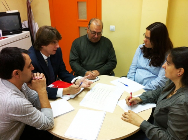 Martínez Mínguez con CCOO