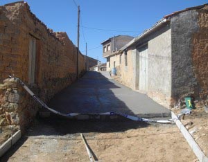 Obras en las calles oxomenses