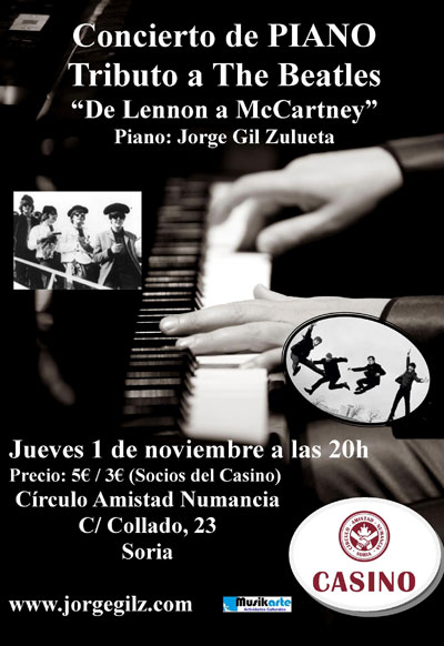 Cartel del concierto