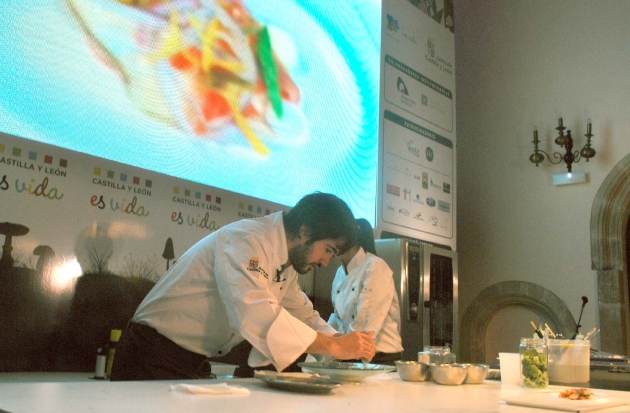 El Soriano Óscar García fue el último ponente del congreso gastronómico