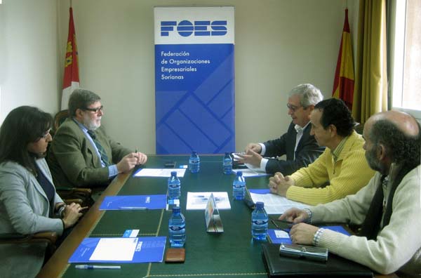 Representantes del Banco de los Alimentos, en FOES