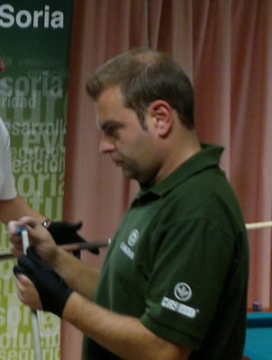 Eduardo Molina piensa una tirada