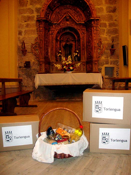 Alimentos donados por Torlengua