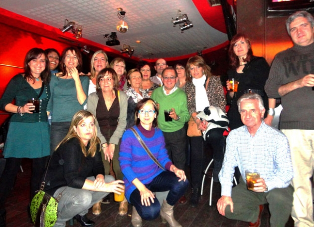 Grupo de peluqueros sorianos