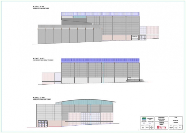 Alzado de la nueva Juventud