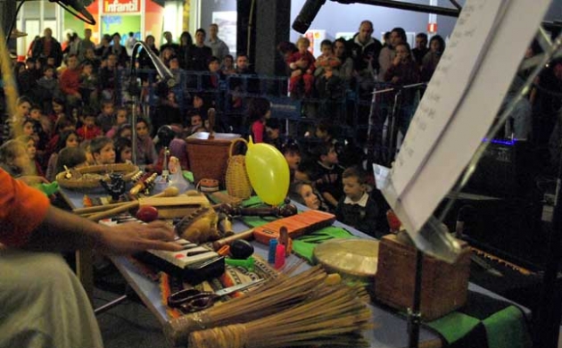 Taller de sonido del Festival de Cortos en Camaretas