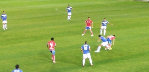 Satrústegui presionado