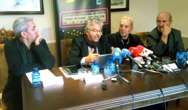 De izquierda a derecha, Alonso, Allende, Muñiz y Angulo