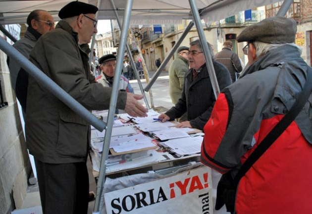 Mesa de Soria Ya este jueves