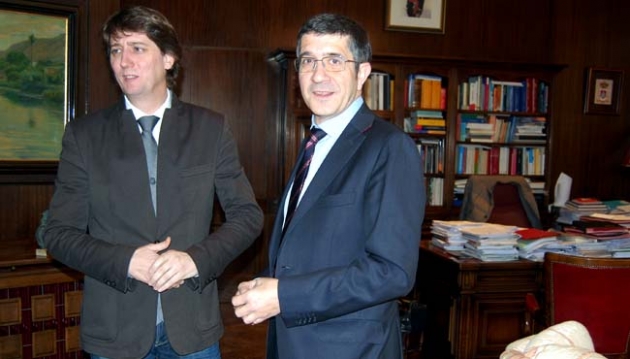 Carlos Martínez y Patxi López