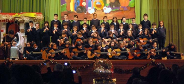 Villancico de los alumnos de 5º