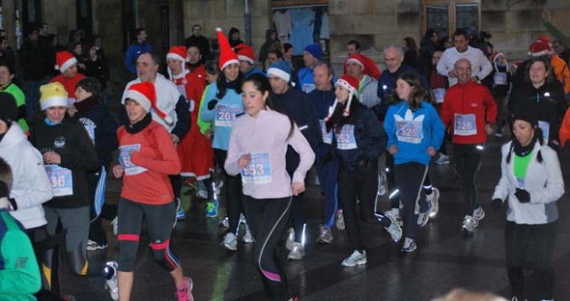 Atletas en El Collado