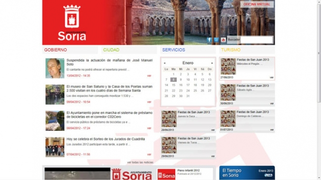 Nueva web municipal