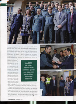 Reportaje del curso de defibriladores